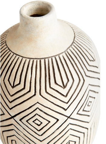 Small Light Labyrinth Vase