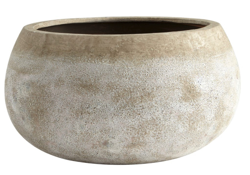 Round Stoney Planter