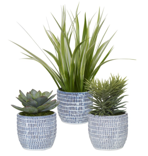 Puebla Greenery Set of 3