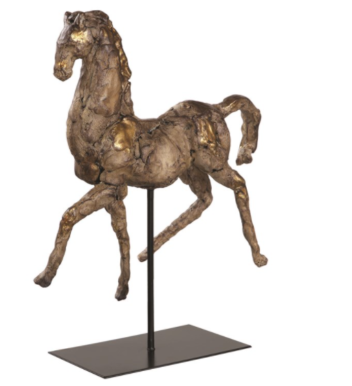 Caballo Dorado Sculpture