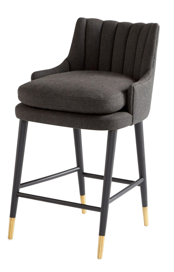 Tesoro Counter Stool Black