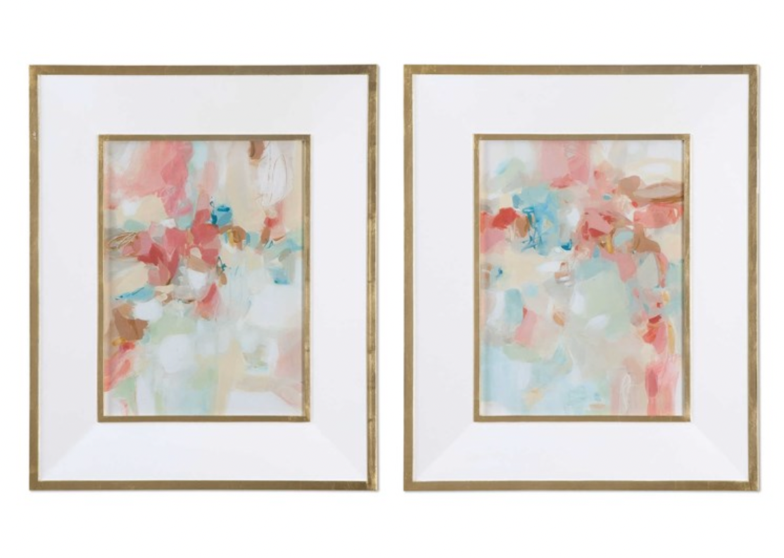 A Touch of Blush - Set of 2