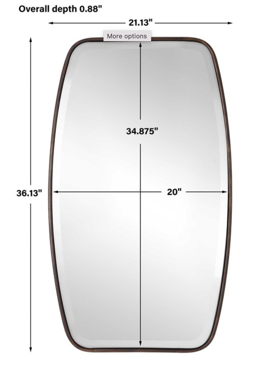 Canillo Bronze Mirror