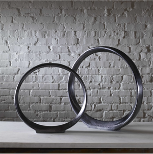 Orbits Ring Sculpture - set of 2