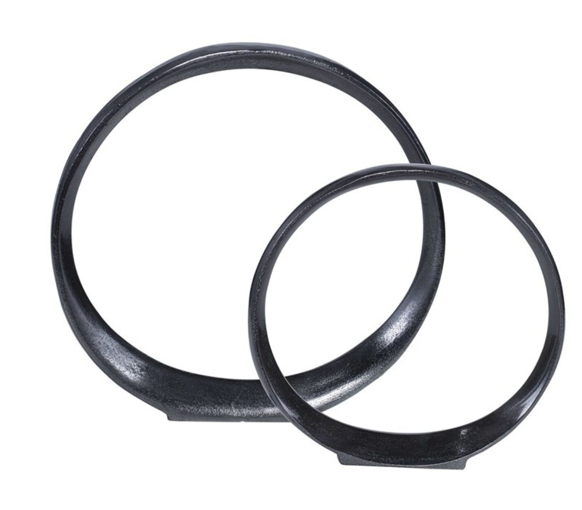 Orbits Ring Sculpture - set of 2