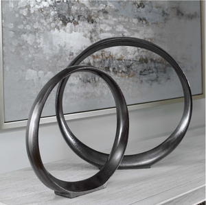 Orbits Ring Sculpture - set of 2