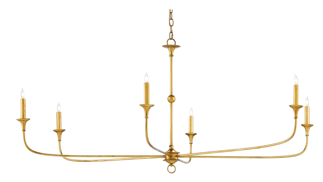 Nottaway Gold Large Chandelier