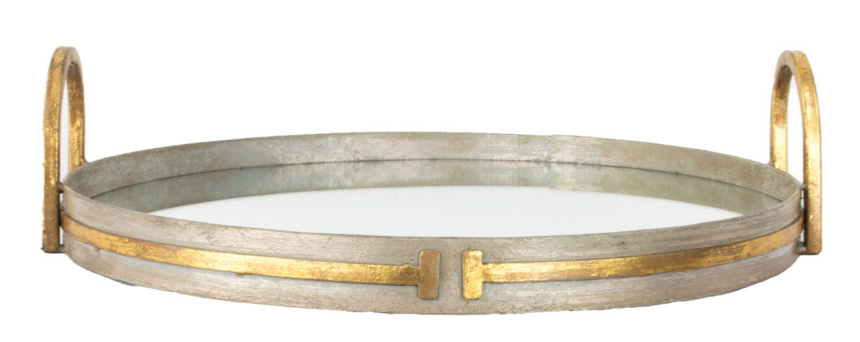 Champagne & Gold Tray