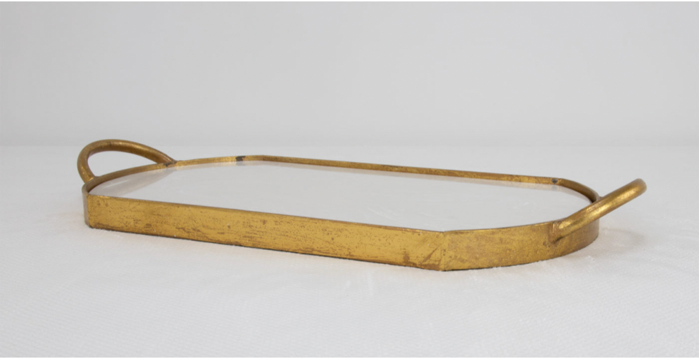 Gold & Marble Tray