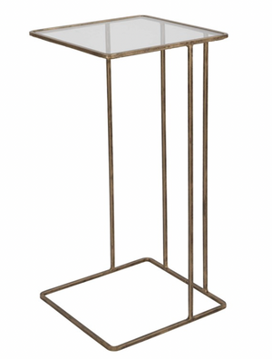 CADMUS ACCENT TABLE, GOLD