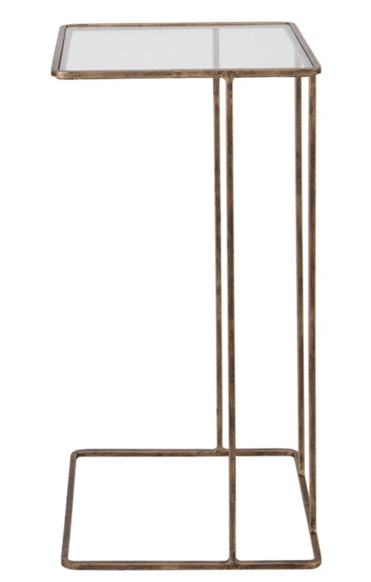 CADMUS ACCENT TABLE, GOLD