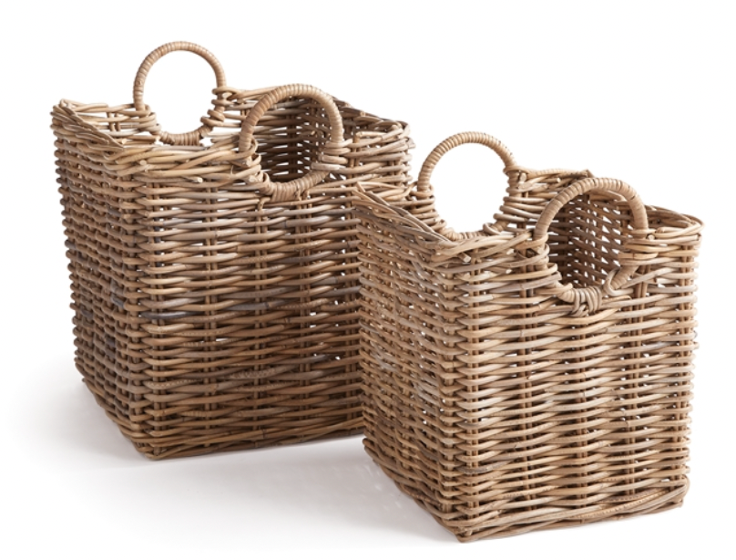 Normandy Halo Square Baskets