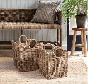 Normandy Halo Square Baskets