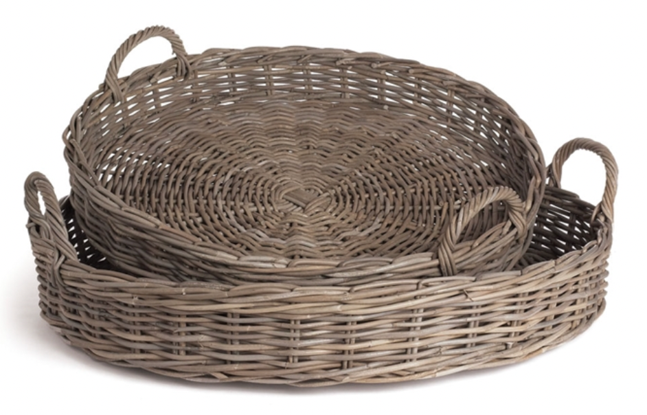 Normandy Round Baskets S/2