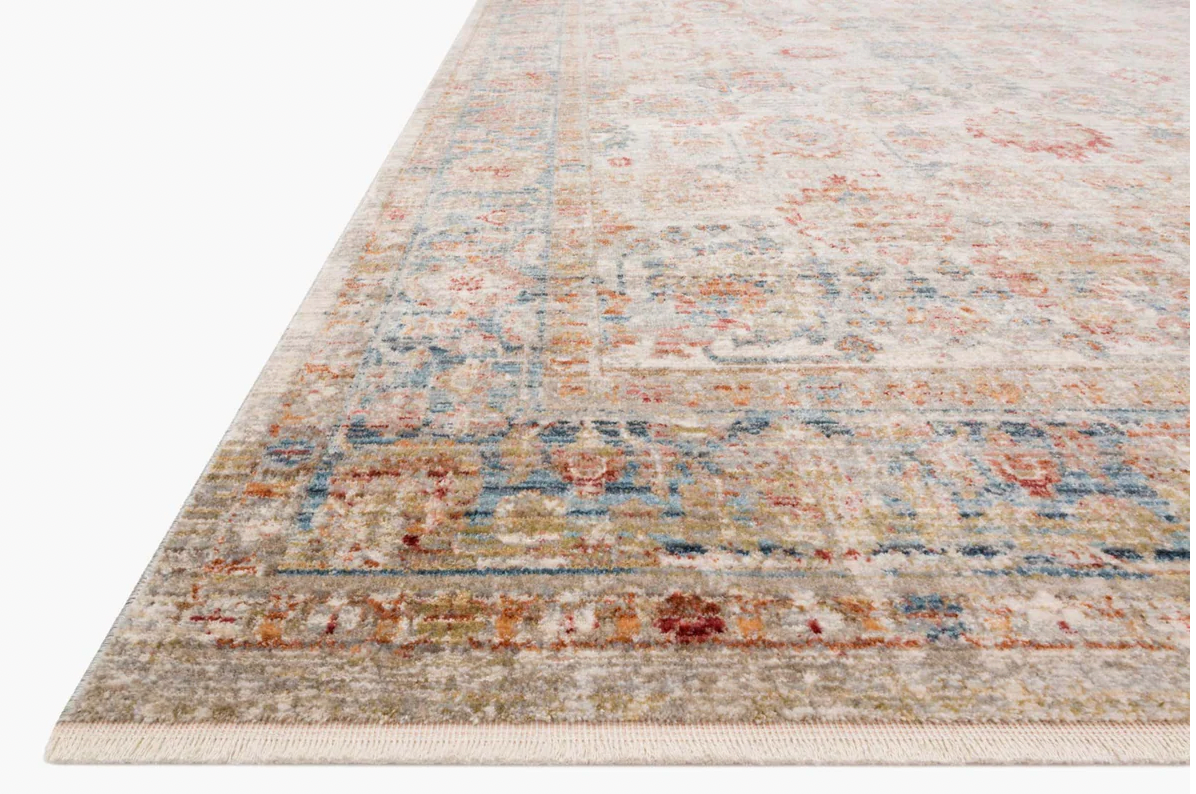 Claire-02 Ivory/Ocean