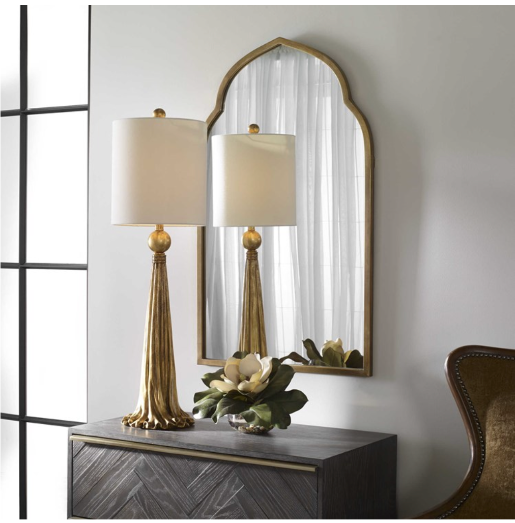 KENITRA GOLD ARCH MIRROR