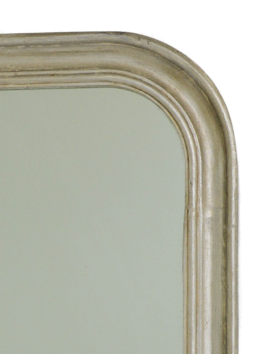 Silver Louis Philippe Wall Mirror - Large