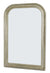 Silver Louis Philippe Wall Mirror - Small
