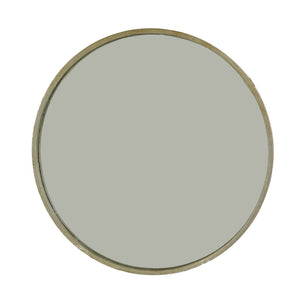 Silver Small Round Mirror