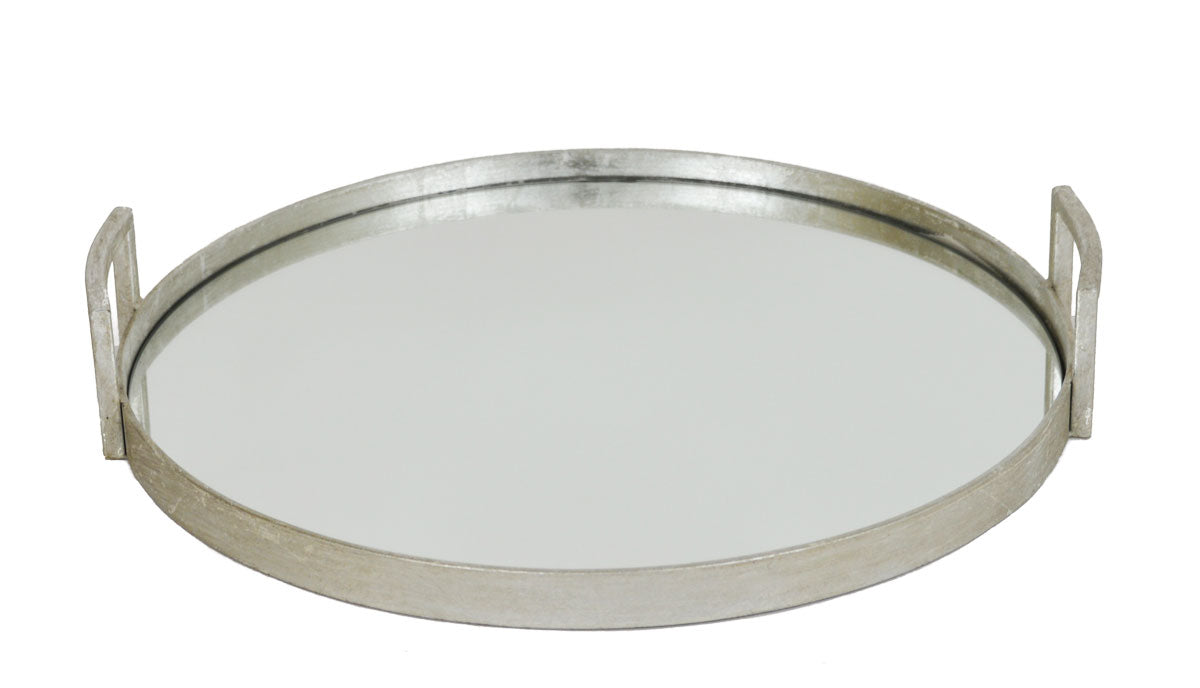 Silver Mirrored Tray