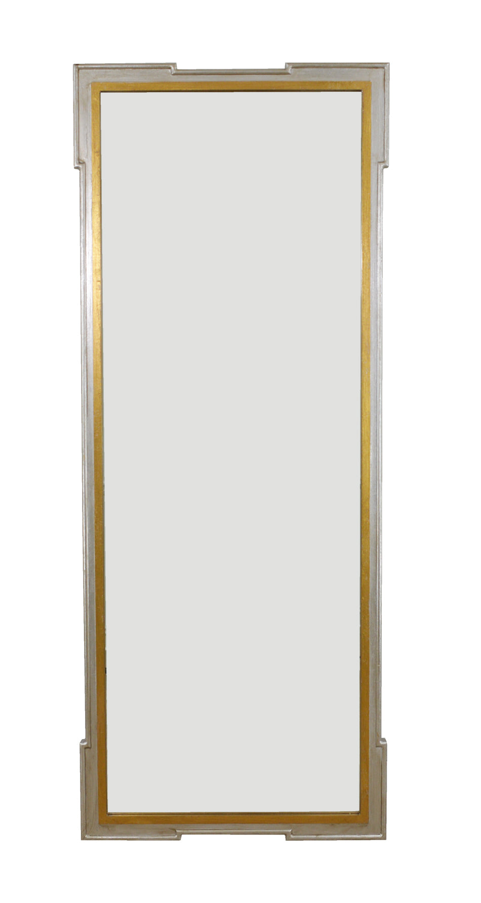 Silver & Gold Floor Length Mirror
