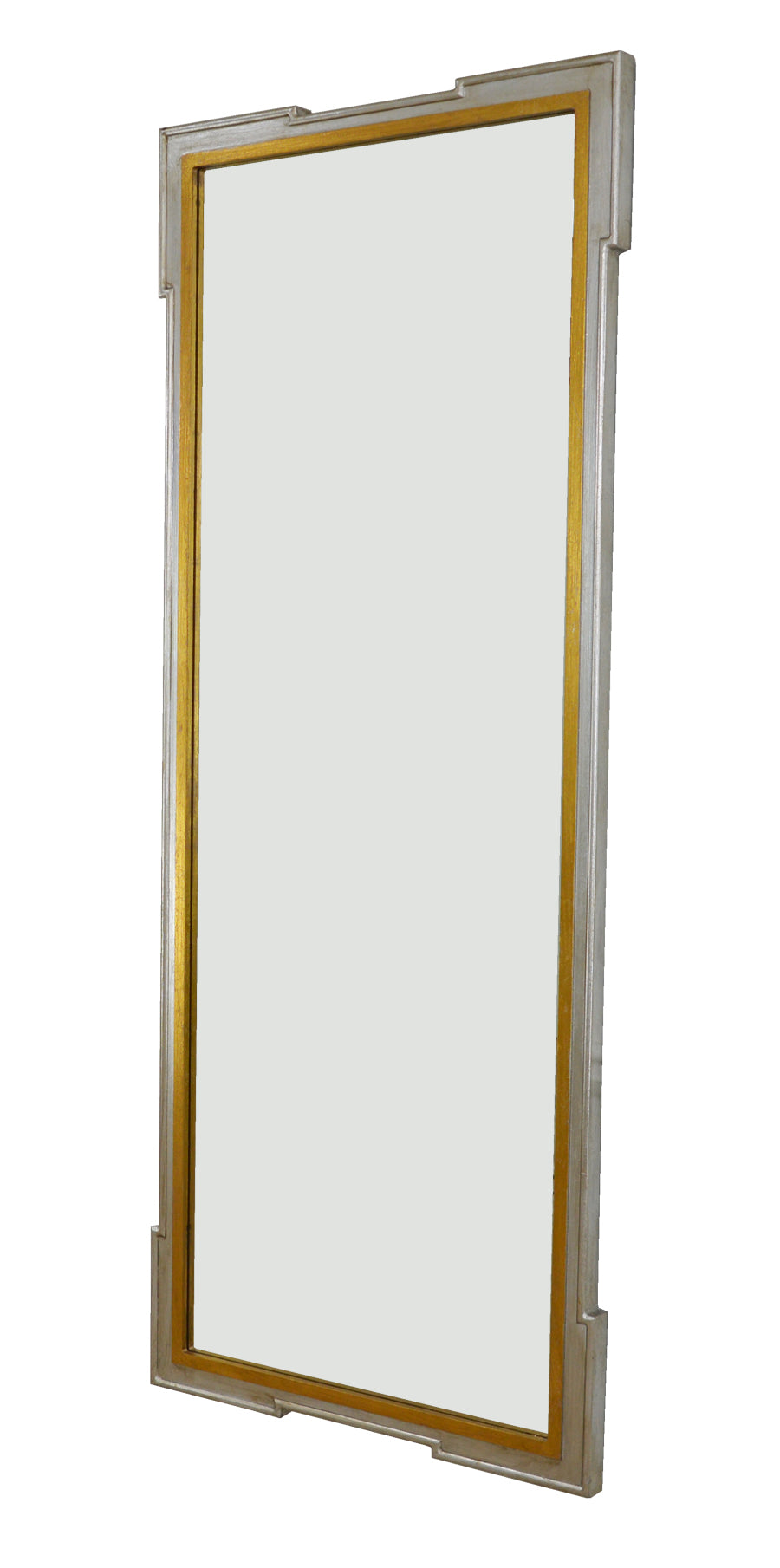 Silver & Gold Floor Length Mirror
