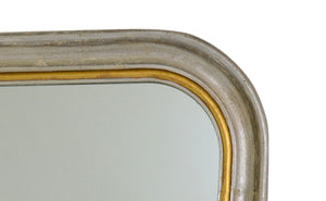 Silver & Gold Louis Philippe Wall Mirror - Large