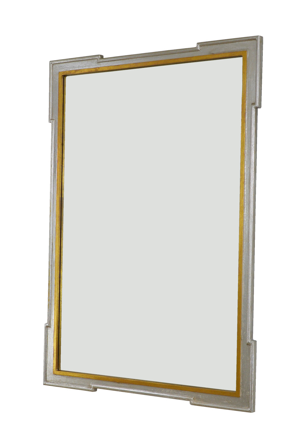 Silver & Gold Wall Mirror