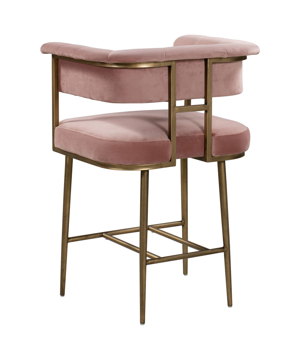Astrid Blush Counter Stool