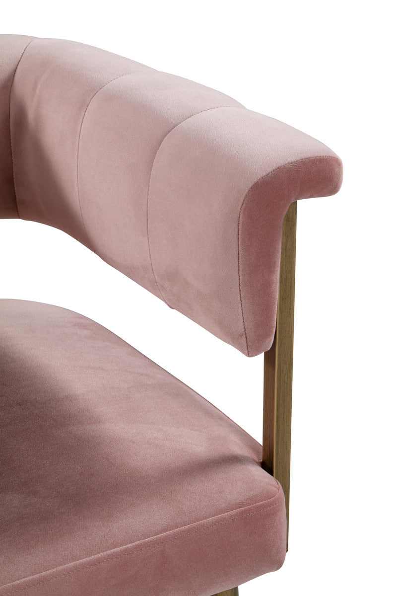 Astrid Blush Counter Stool