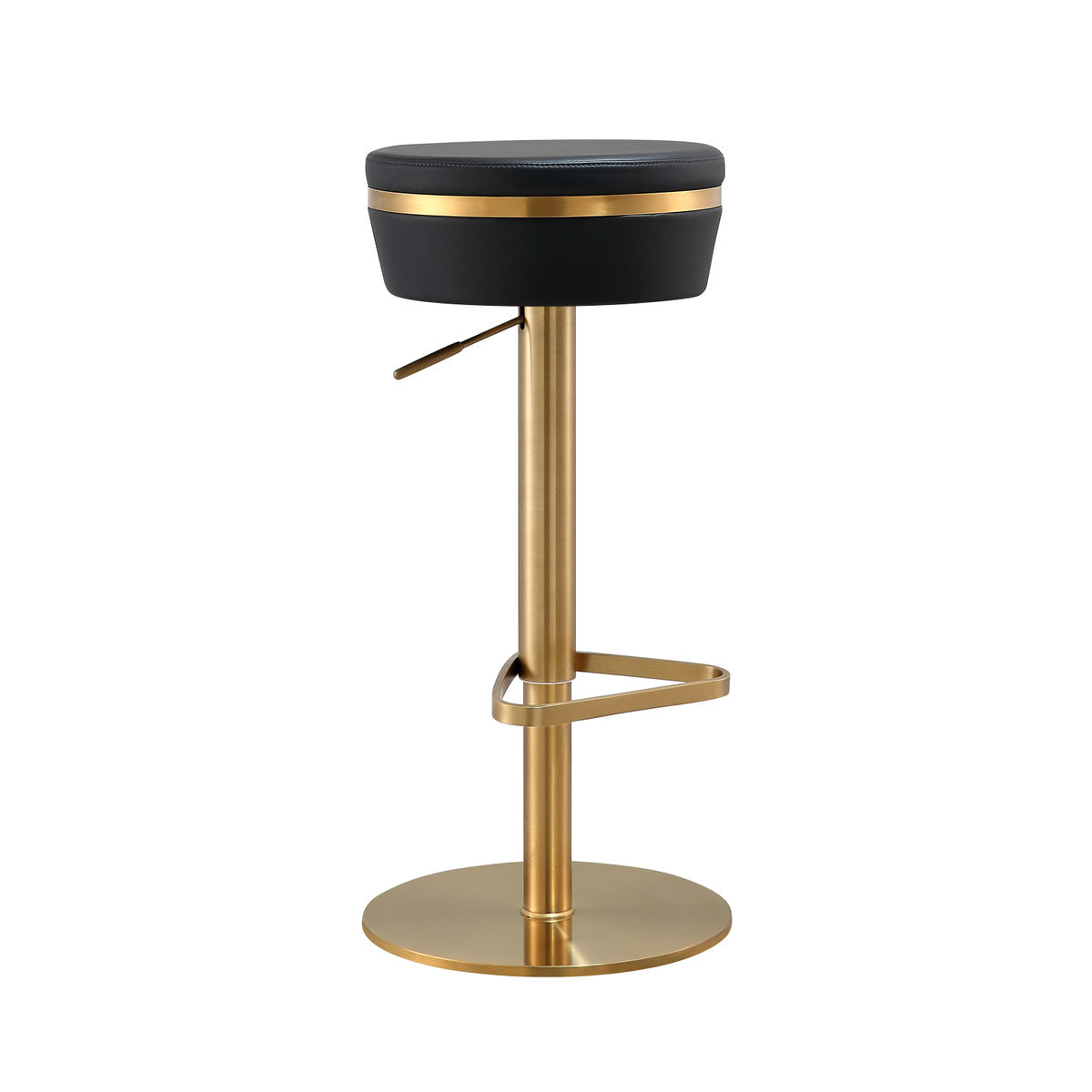 Astro Black Adjustable Stool