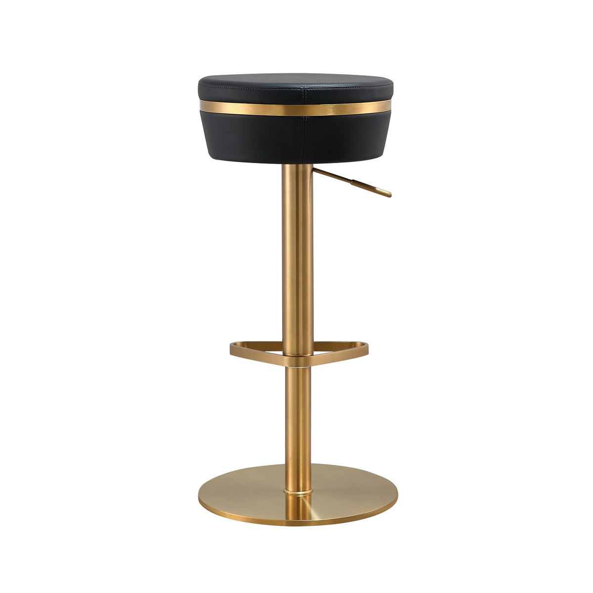 Astro Black Adjustable Stool