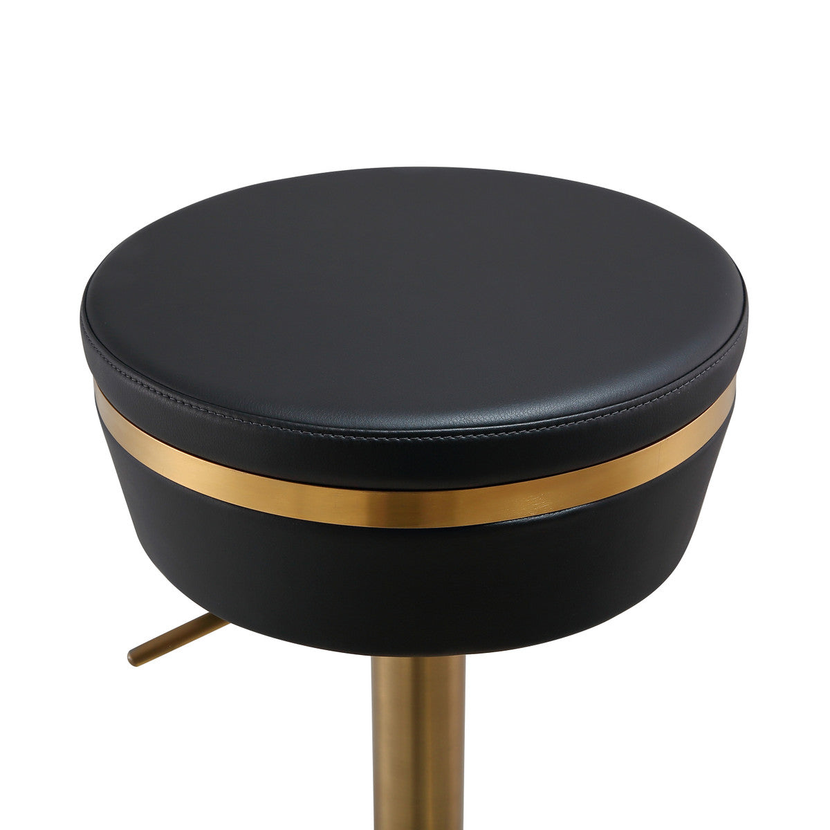 Astro Black Adjustable Stool