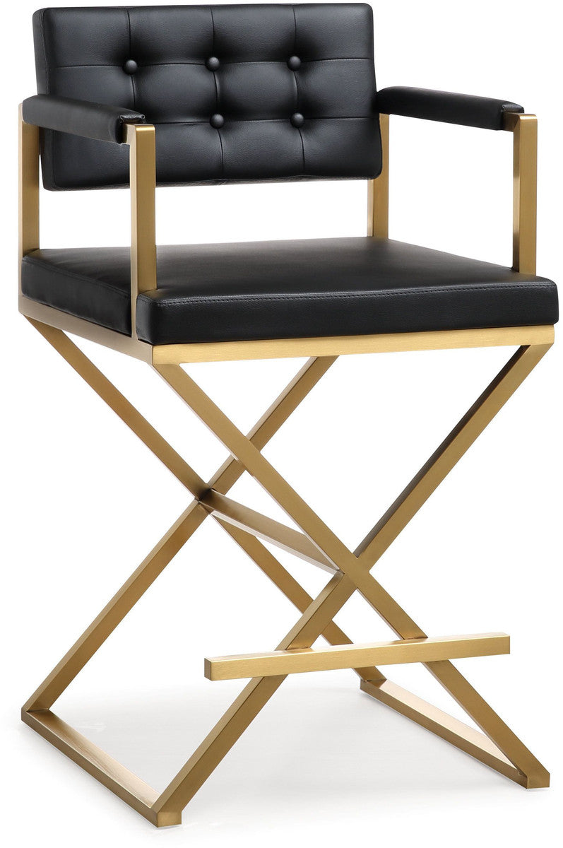 Director Counter Stool, Black