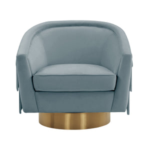 Flapper Bluestone Swivel Chair
