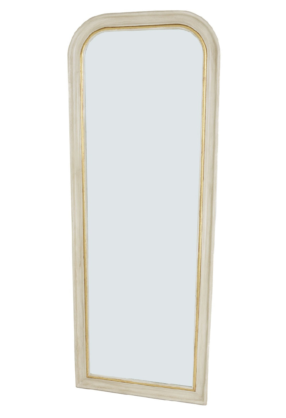 White & Gold Full Length Mirror