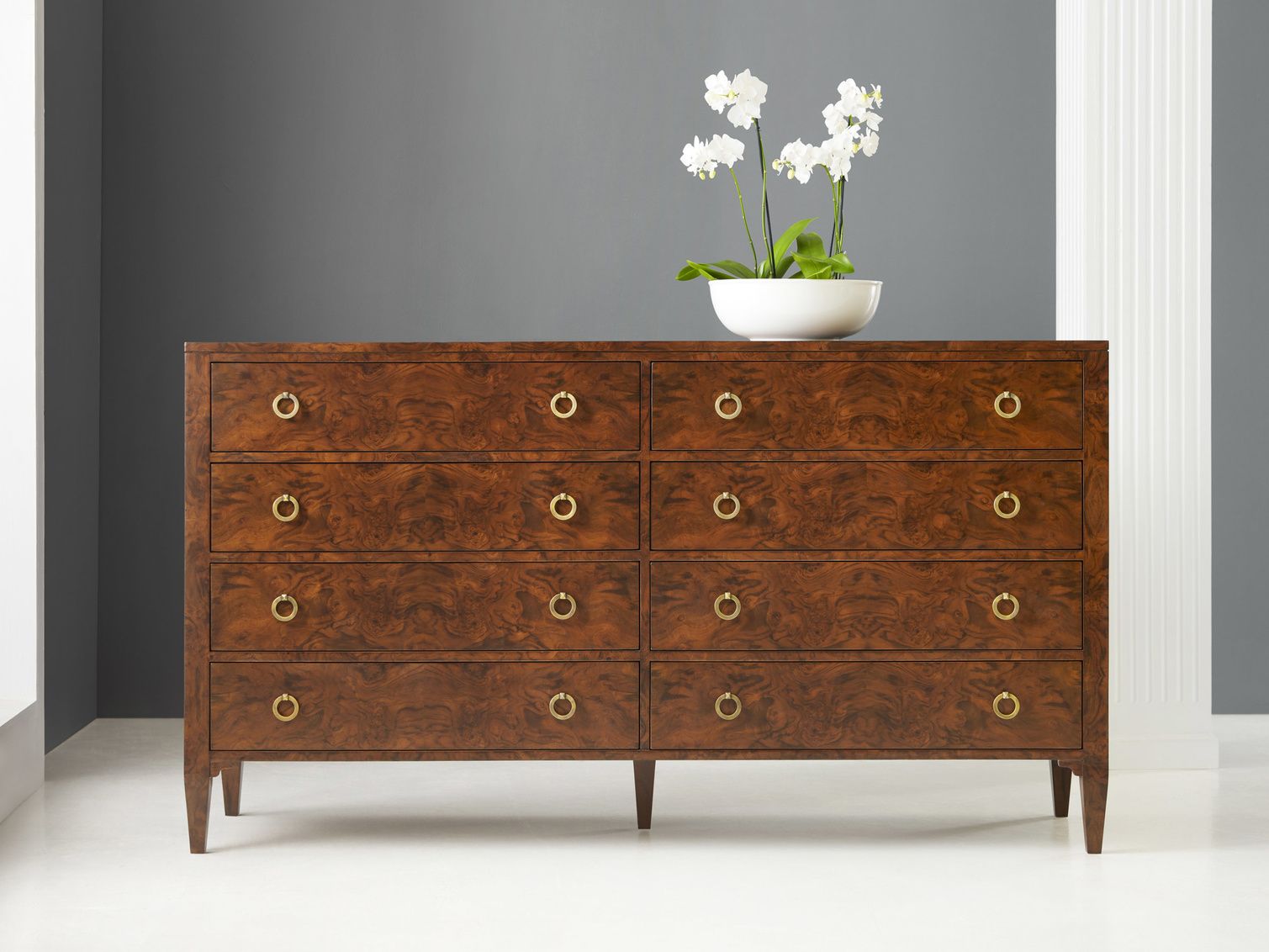 Walnut Burl Dresser Walnut Burl Dresser