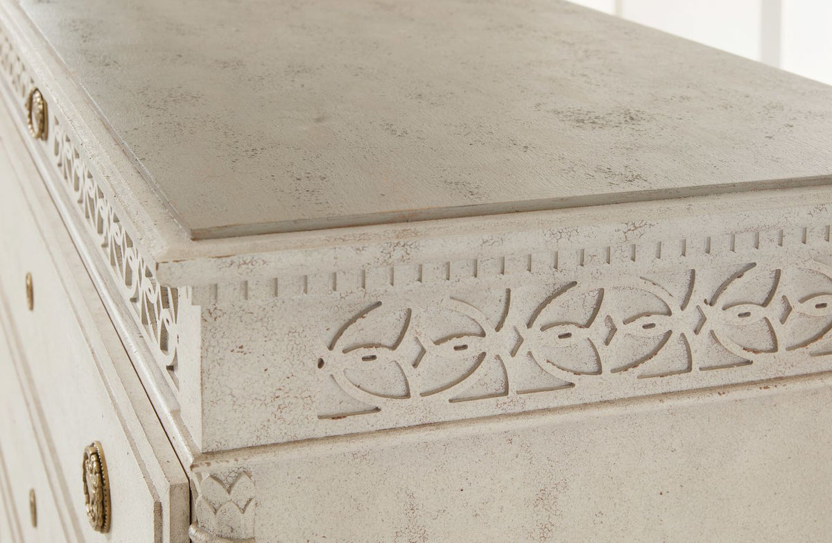 Large Gustavian 4-Drawer Commode