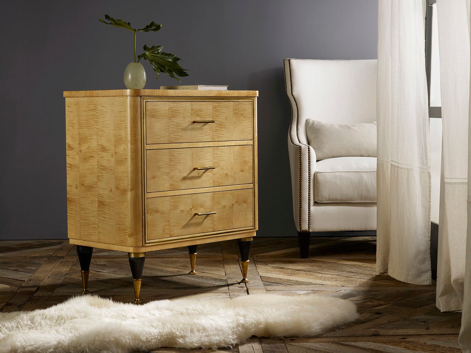 Mid Century Bedside Chest